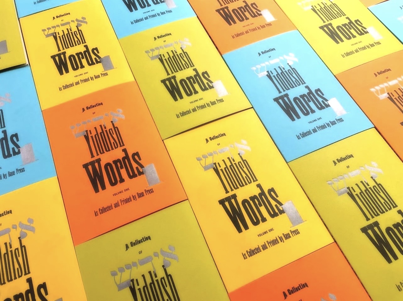 a collection of yiddish words volume 1, by base press